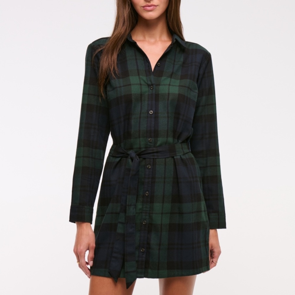 AF Plaid Flannel Dress